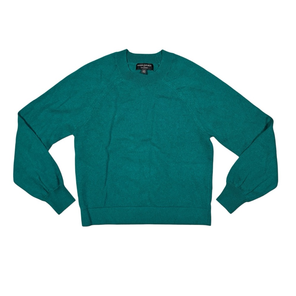 Banana Republicublic Green Cashmere Sweater XS
